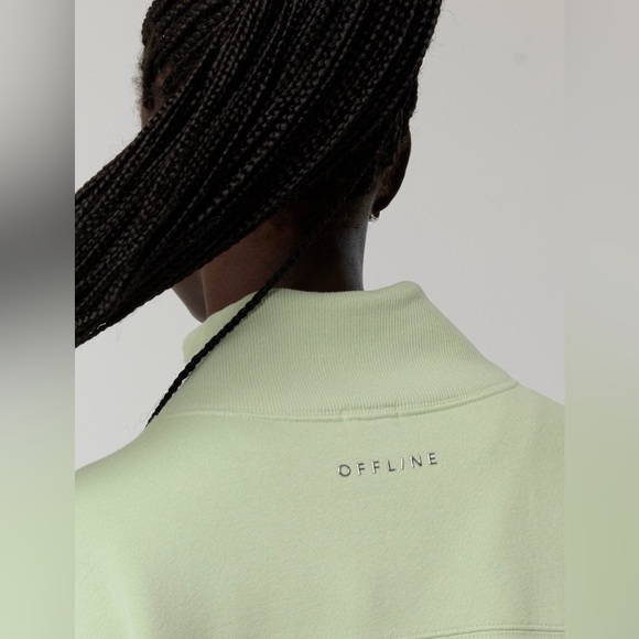 OFFLINE By Aerie Cloud Fleece Oversized Mockneck Sweatshirt - Picture 3 of 9